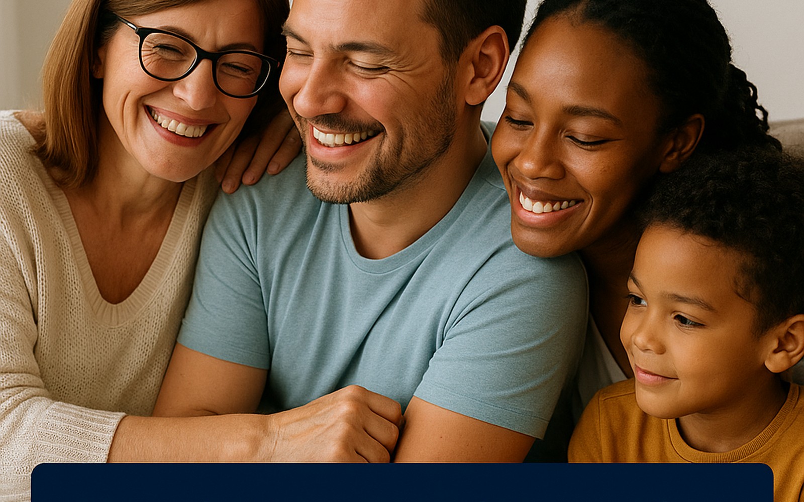 Family receiving caregiver relief